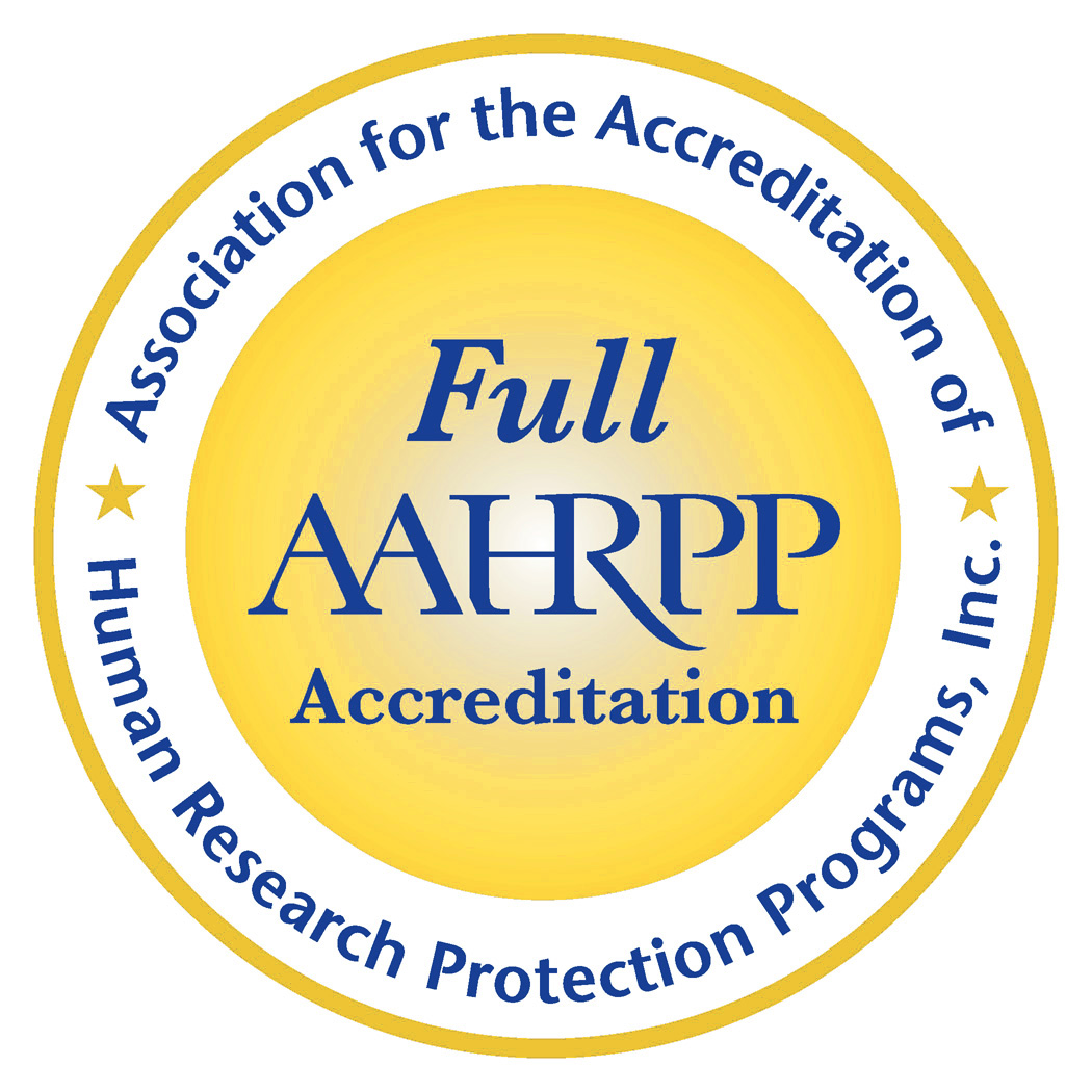 AAHRPP Full Accreditation Seal