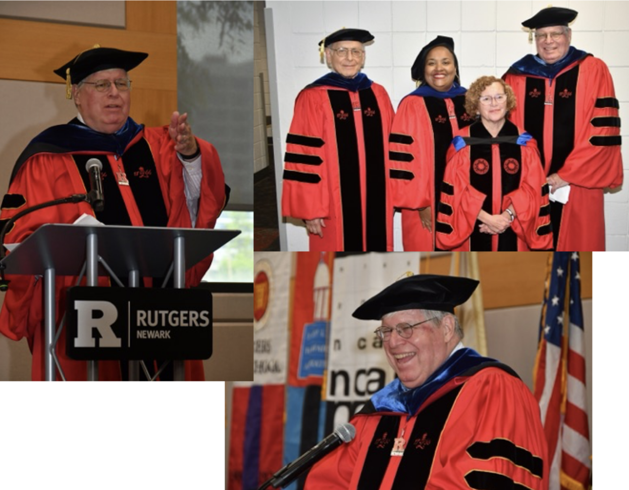 UMD VP for Research Gregory Ball Spoke at Rutgers University Commencement Ceremony in Newark