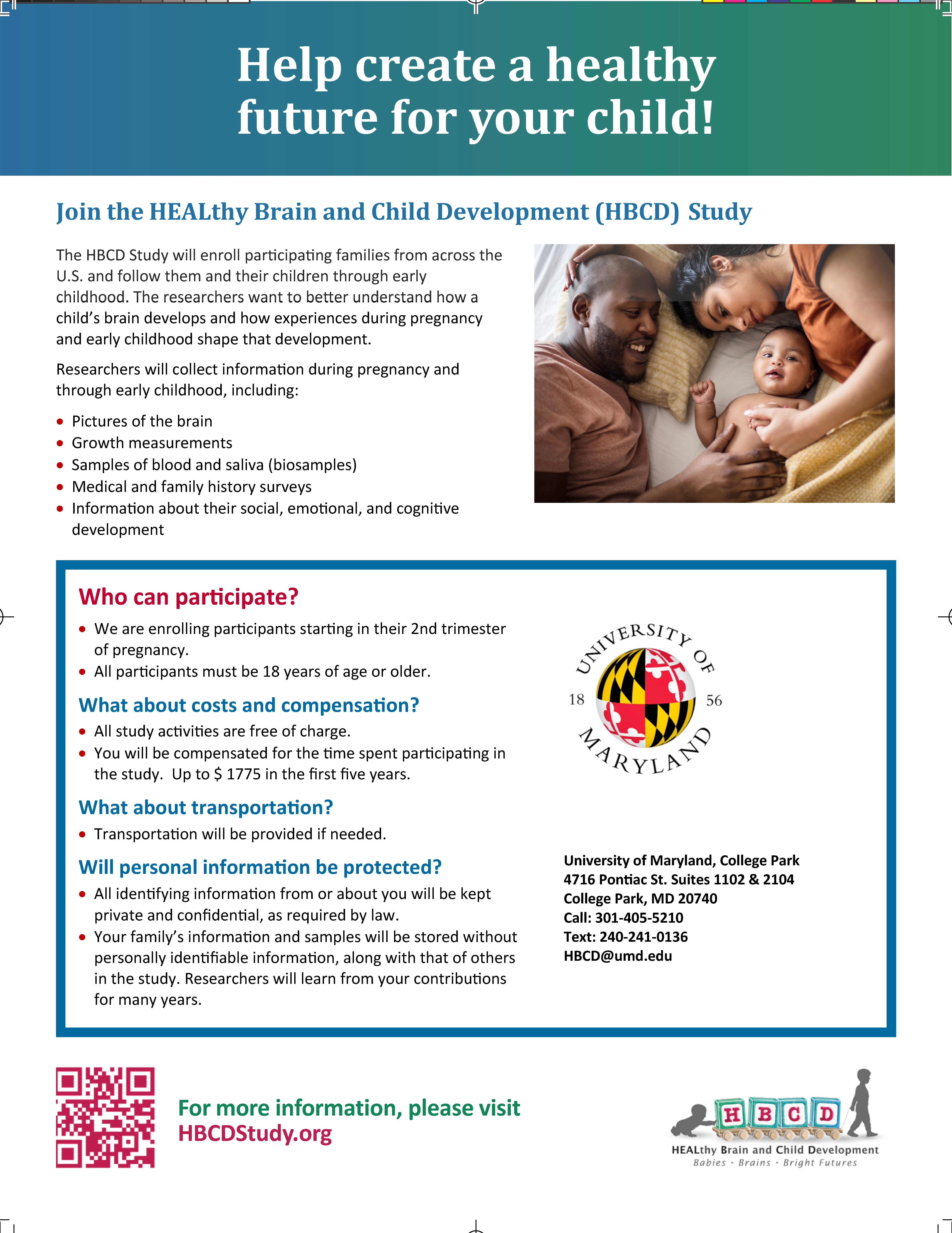 UMD HBCD Study