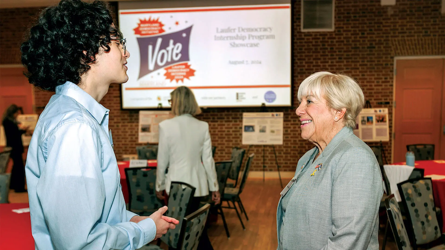 Laufer Democracy Internship Program at the University of Maryland