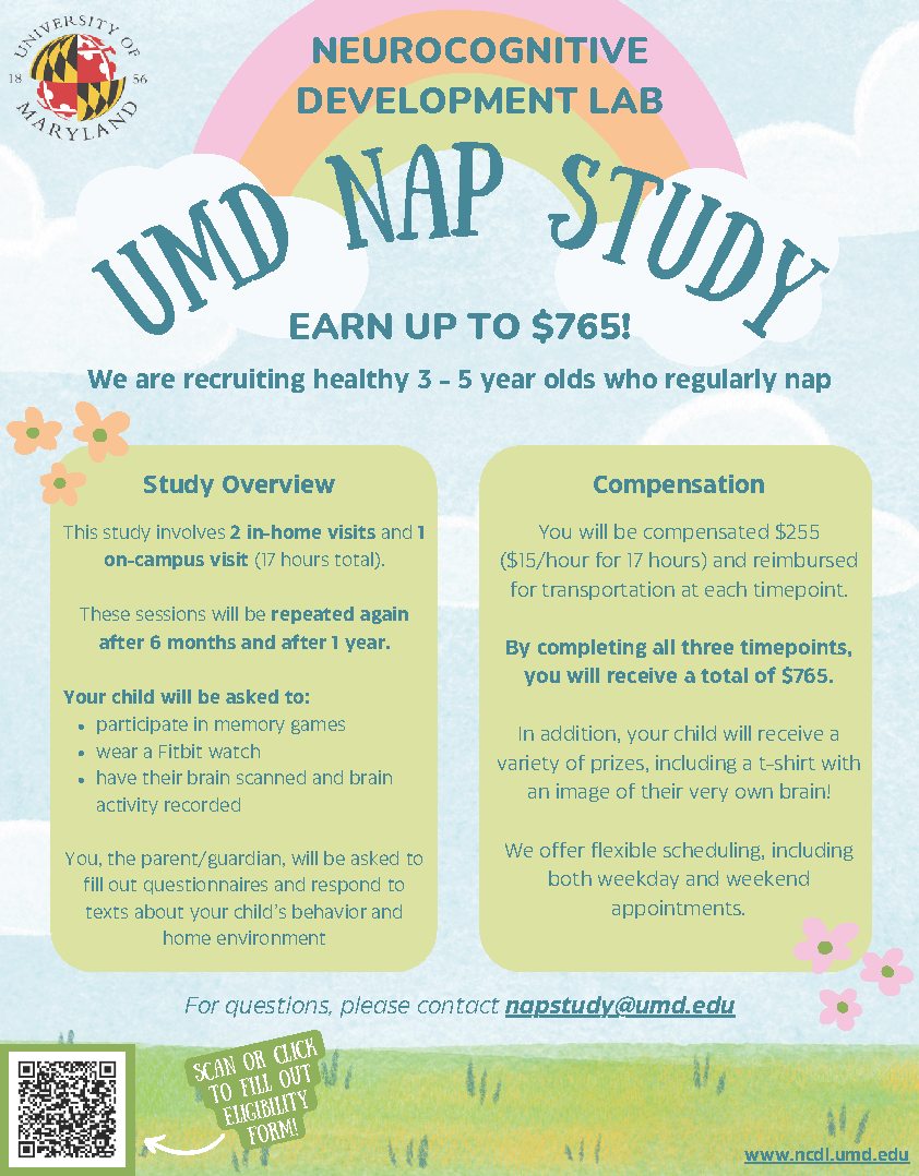 UMD Nap Study