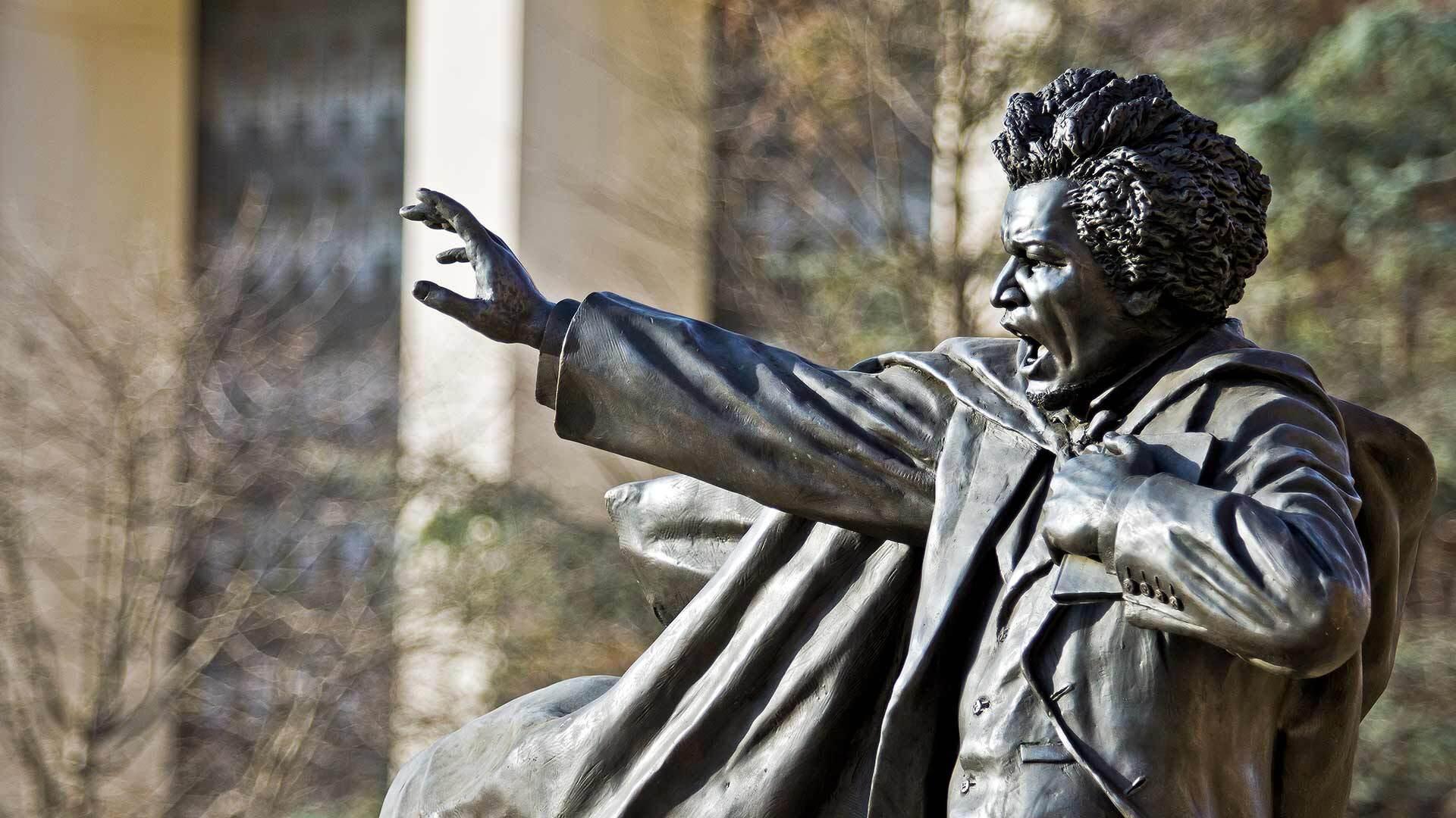 Frederick Douglass Square at the University of Maryland