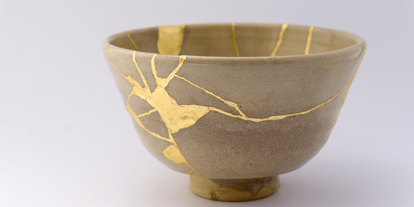 Gold kintsugi